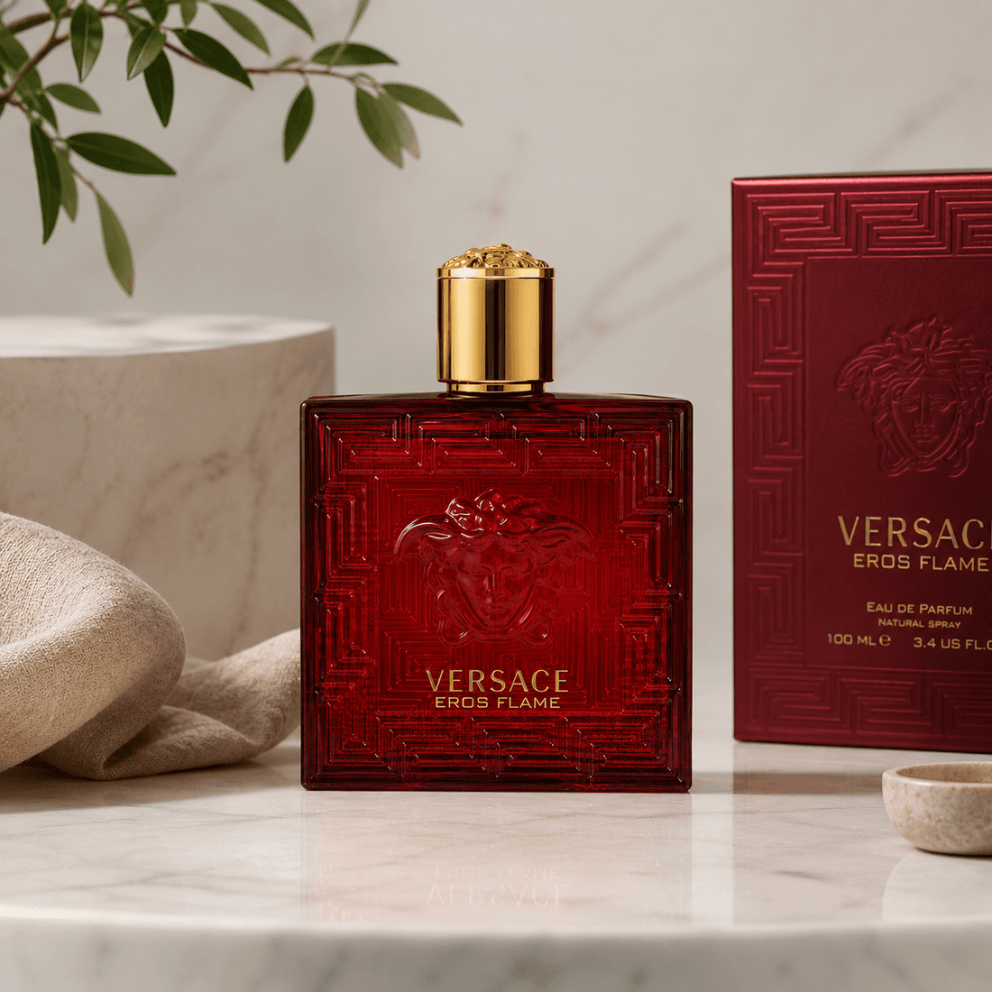 Versace Eros Flame Cologne for Men - 100ml EDP