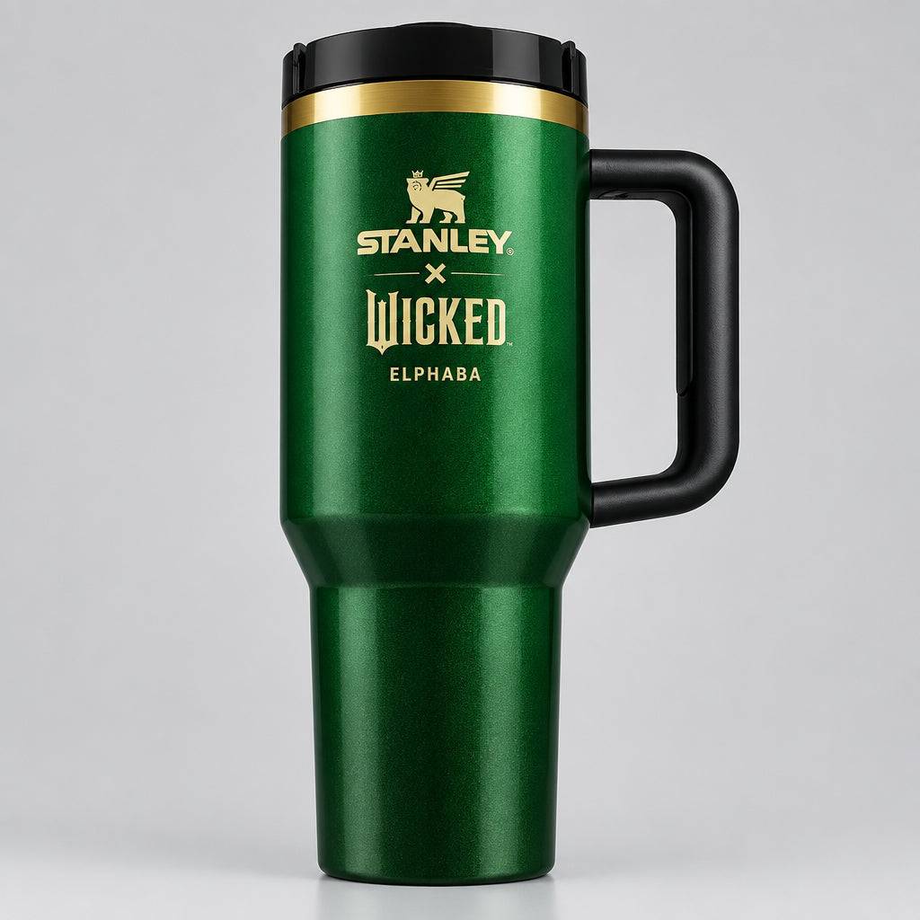 Stanley x Wicked 40 oz FlowState Elphaba Green Tumbler