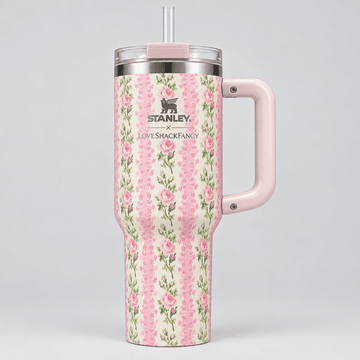 X Love Shack Fancy 40 Oz Quencher Tumbler – Blooming Heirloom Edition