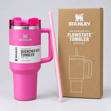 BRAND NEW IN BOX THE 40OZ QUENCHER H2.0 FLOWSTATE™ TUMBLER IN PEONY