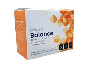 Unicity Unimate Orange Balance Drink Mix - 30 Stick Packets