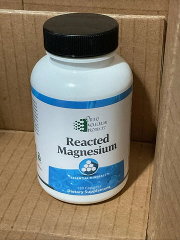 Ortho Molecular Reacted Magnesium Supplement 120 Capsules