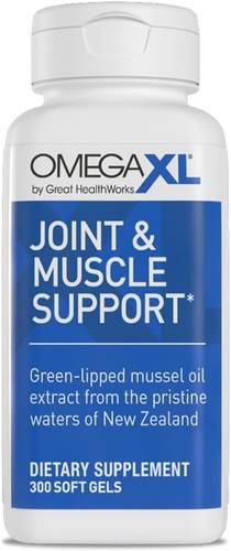 OmegaXL Joint Health Supplement 300 Soft Gels - Wellness Aid
