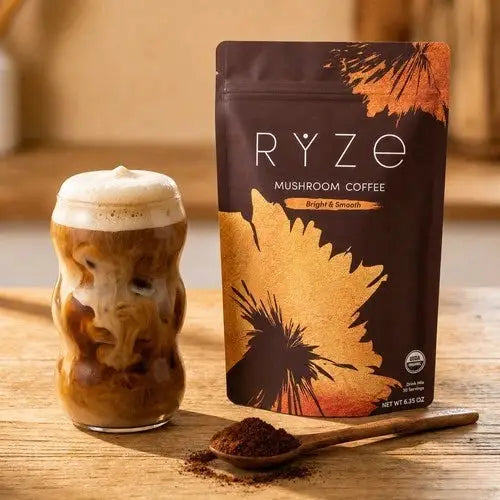 Organic Rýze Mushroom Coffee - 30 Servings Instant Coffee